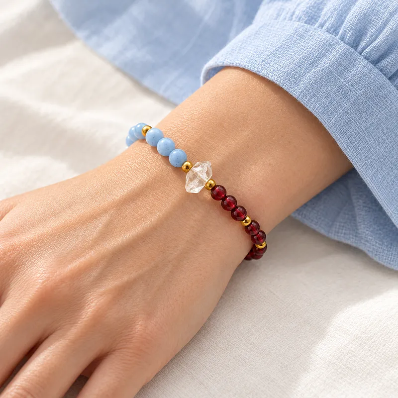 Bransoletka Blue&Bordo — zdjęcie 2